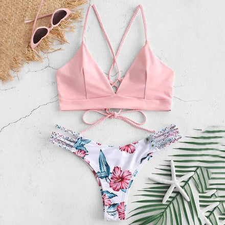 Flower Bikini Set - Blossom in Style | Summer Essential